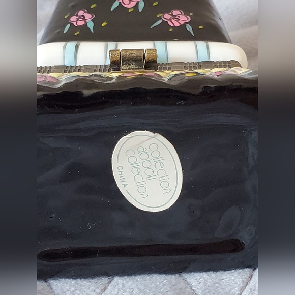 Vintage ceramic hand ring holder , Vintage Sofa hand painted abott collection - Picture 7 of 7